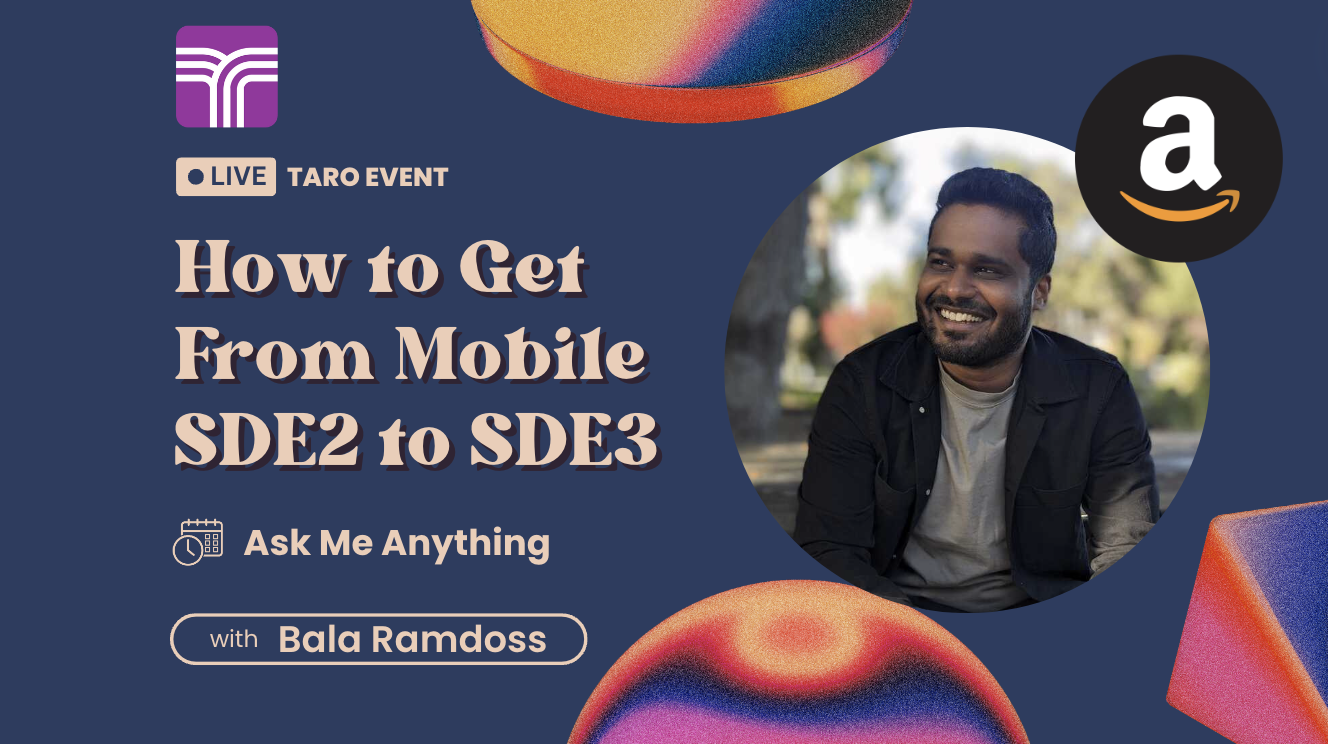 How to Get From Mobile SDE2 to SDE3 event
