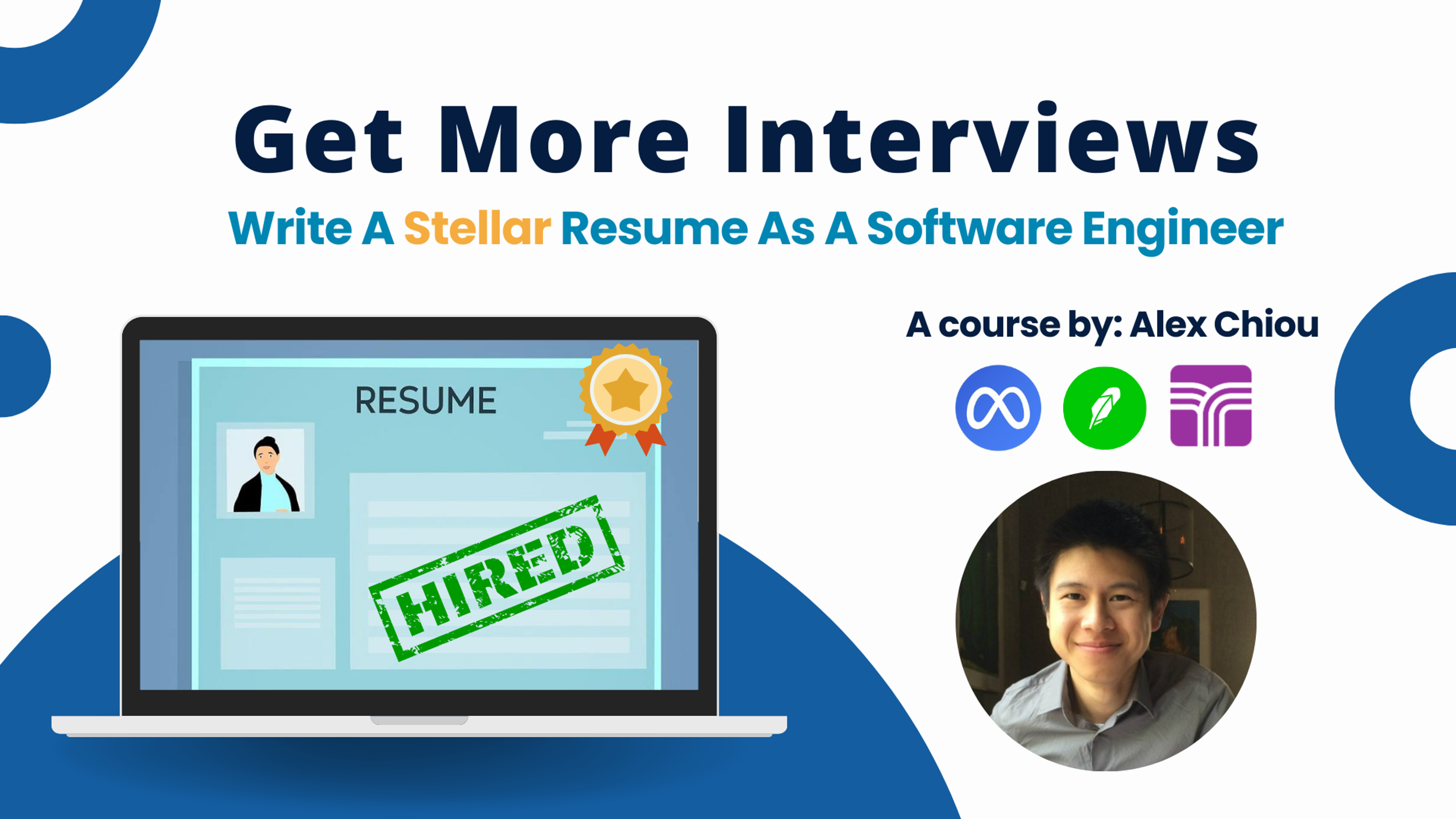 Get More Interviews: Write A Stellar Resume As A Software Engineer course image
