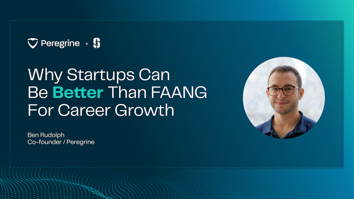 Startups Are Better Than FAANG For Career Growth: When + Why event