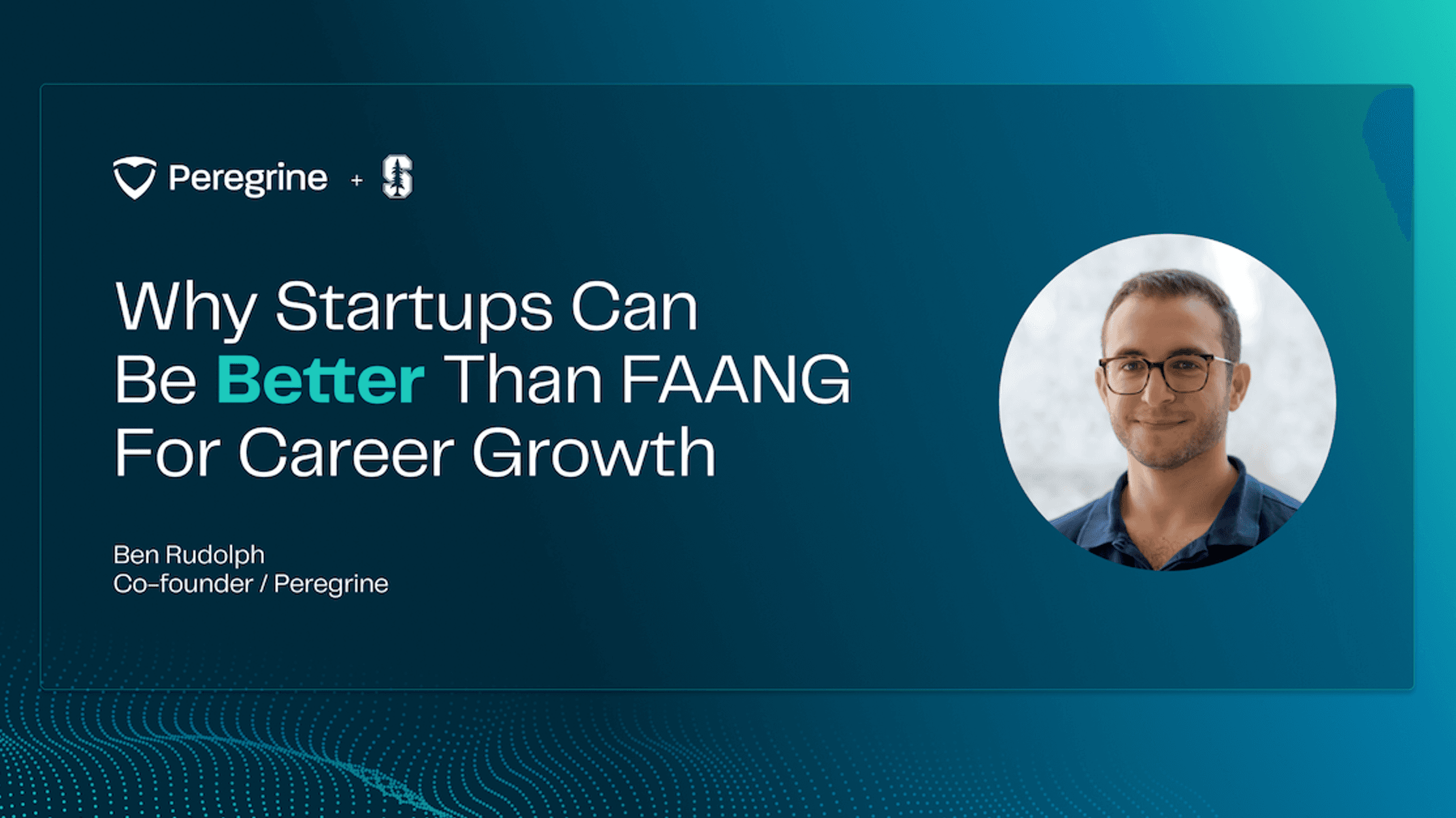 Startups Are Better Than FAANG For Career Growth: When + Why event