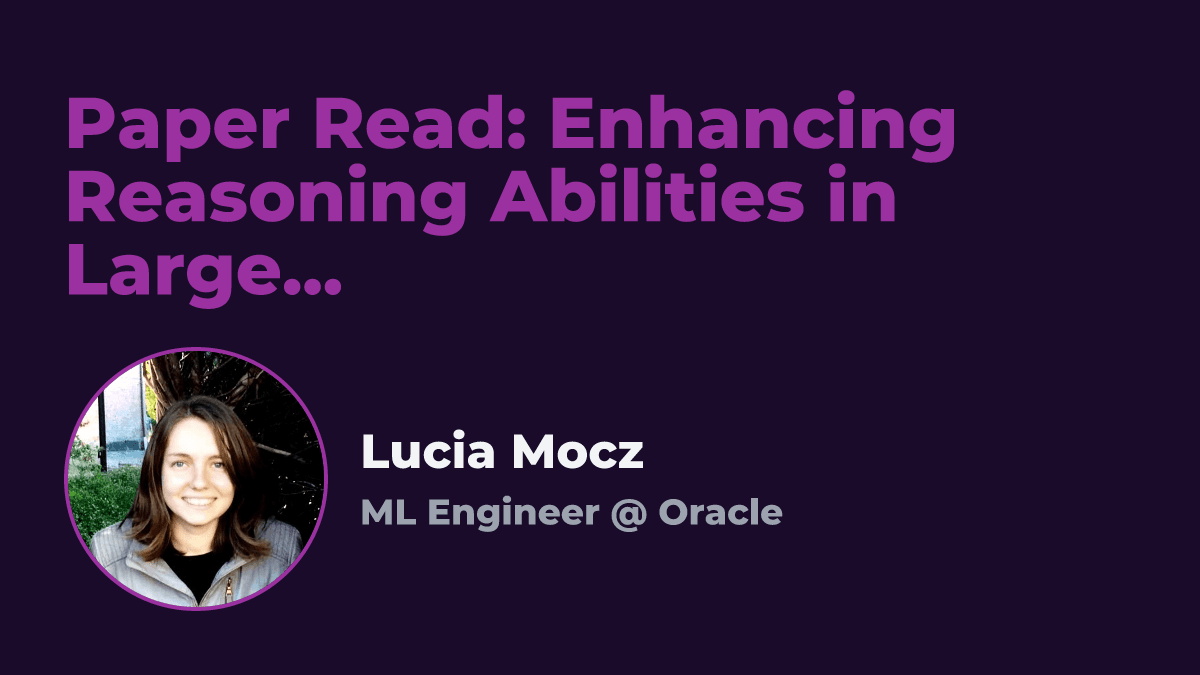 Paper Reading: Enhancing Reasoning Abilities in LLMs through Geometrical Understanding event