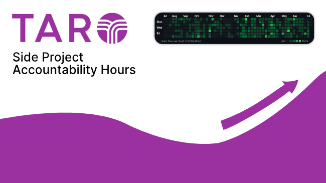 Side Project Accountability Hours event