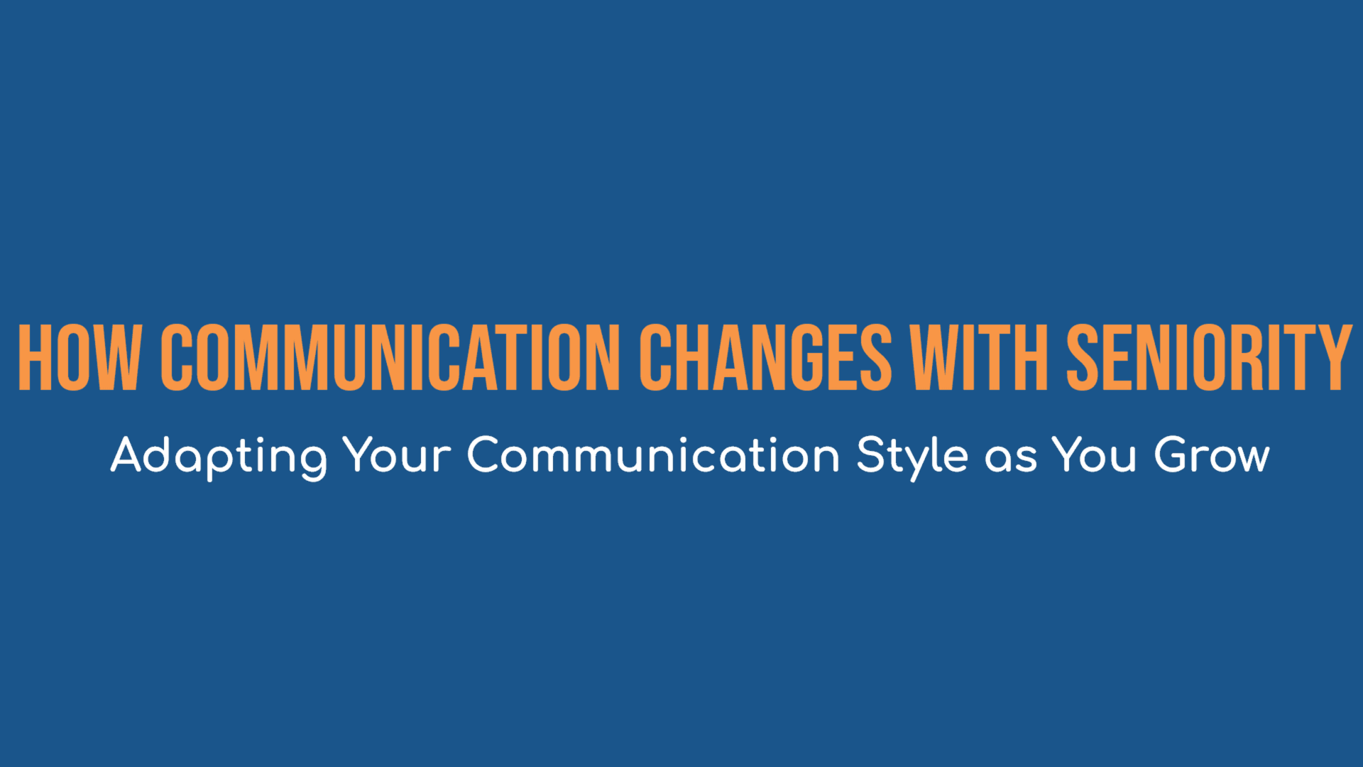 Clear Communication For SWEs [Part 14] - How Communication Changes With Seniority