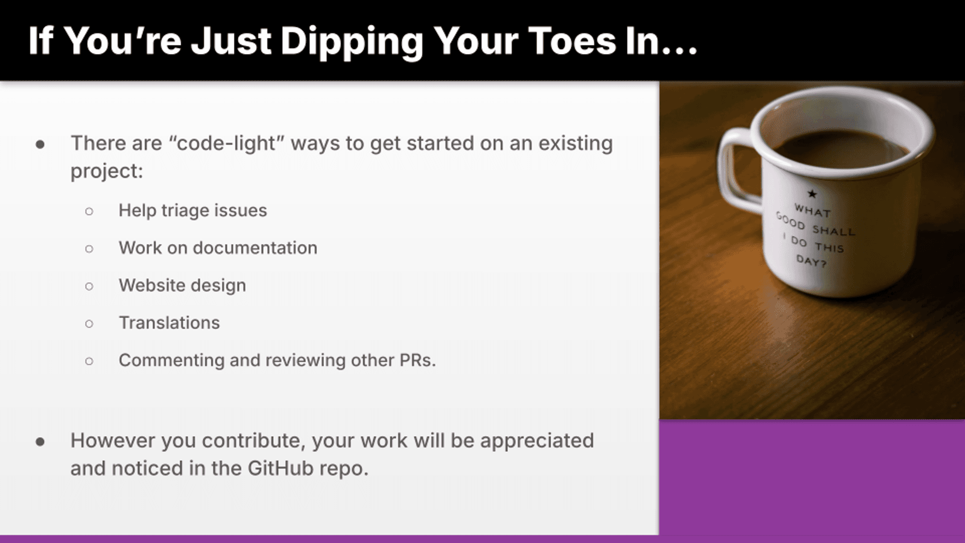 Become An Open Source Master [Part 13] - Dipping Your Toes Into A Project