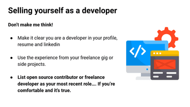 Break Into Tech And Become A Software Engineer [Part 19] - Selling Yourself As A Developer