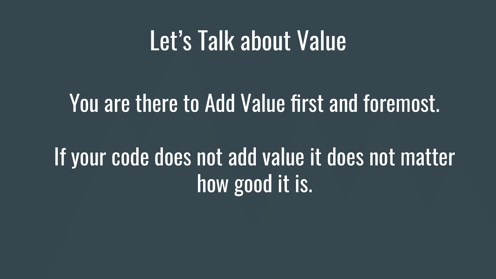 [Timeless Career Advice] How Software Engineers Create Value